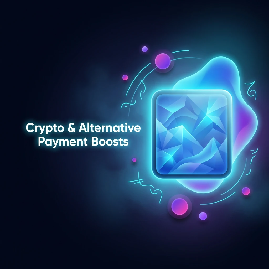 Crypto & Alternative Payment Boosts